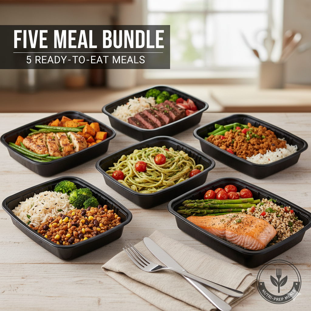 5 Meal Bundle – Perfect Starter Pack