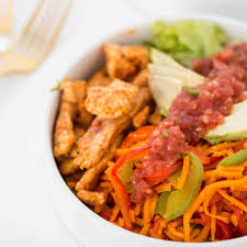 Beef Fajita Bowl + Potatoes
