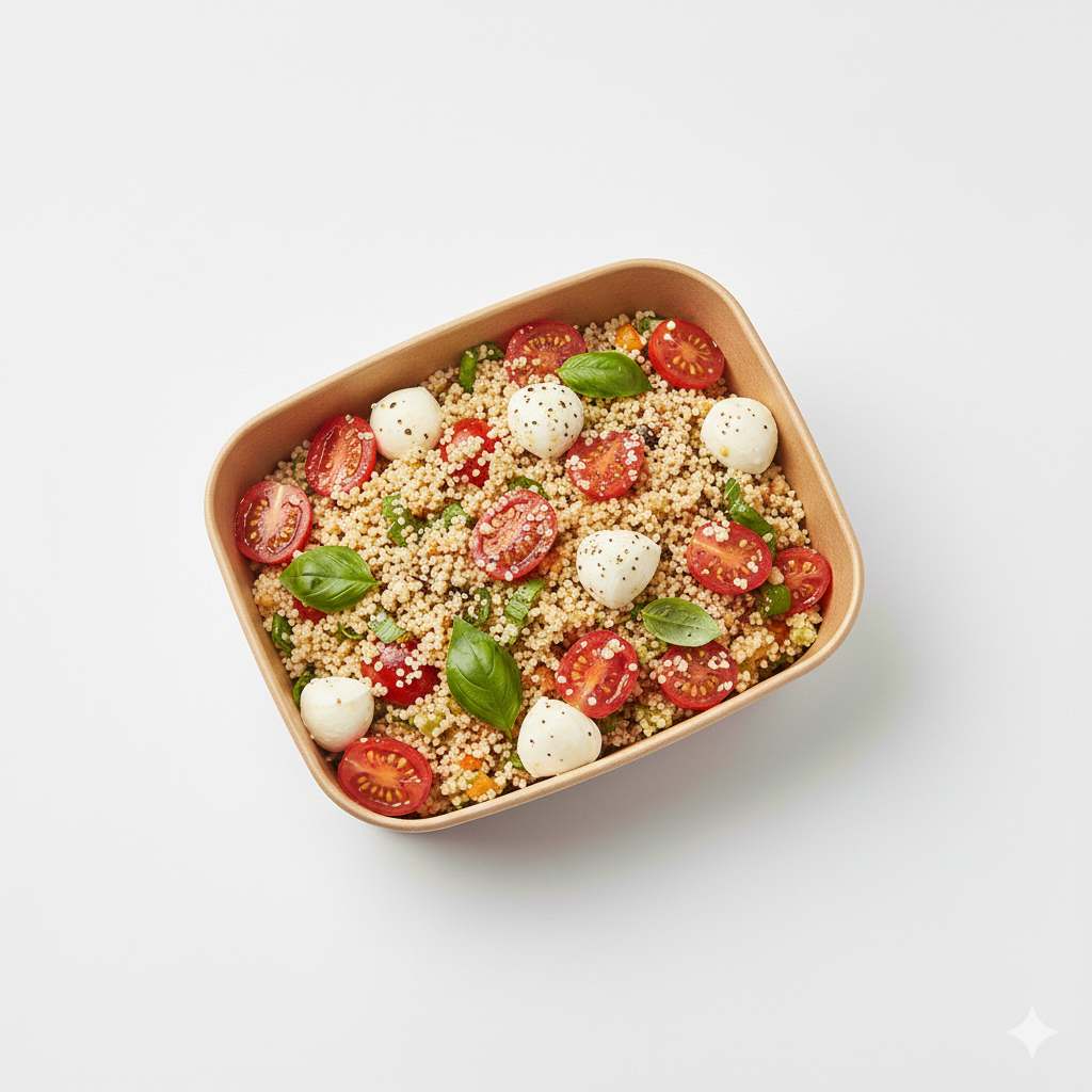 Caprese Couscous Salad