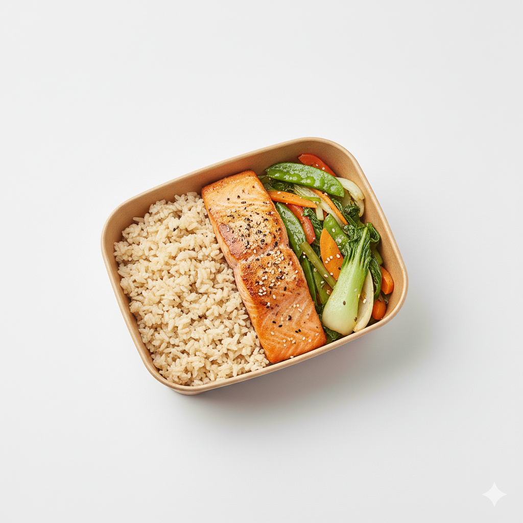 Miso Salmon + Bok Choy