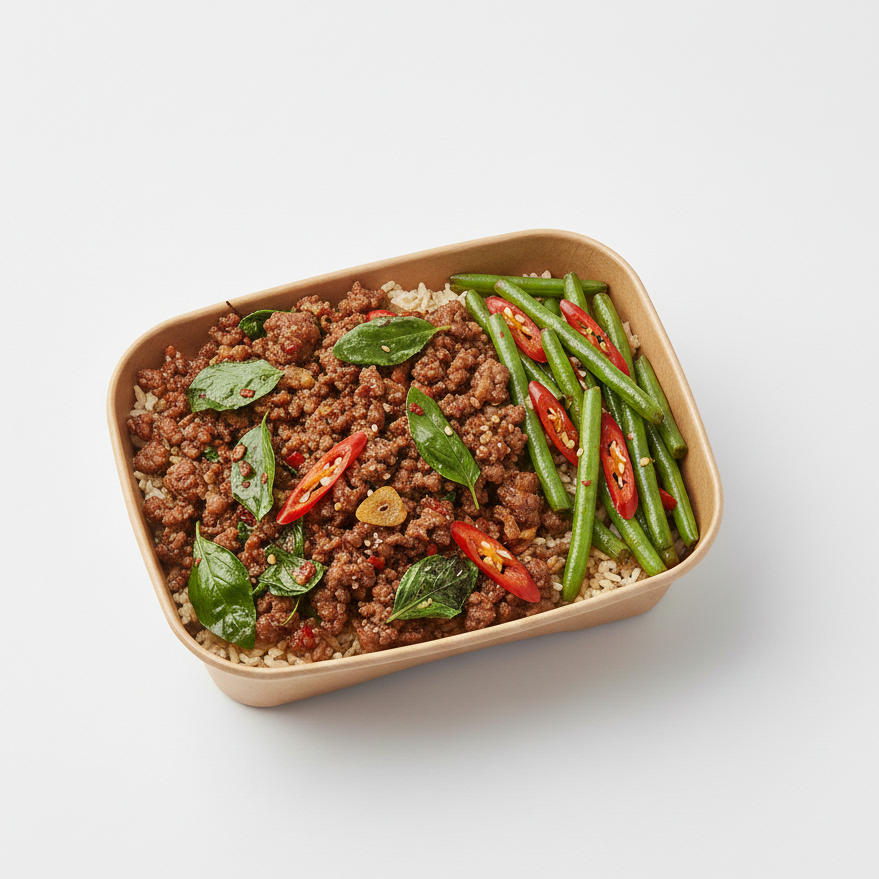 Spicy Thai Basil Beef