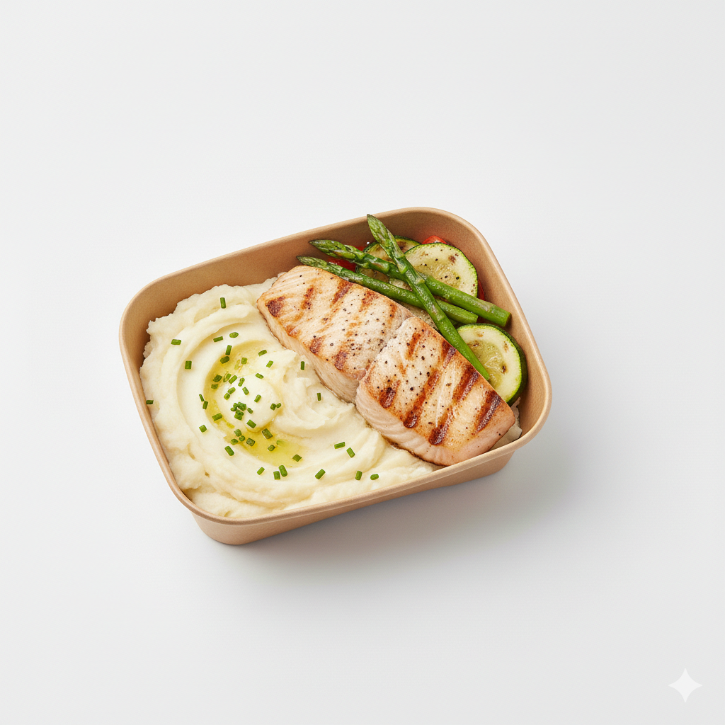 Grilled Swordfish with Asparagus and Zucchini