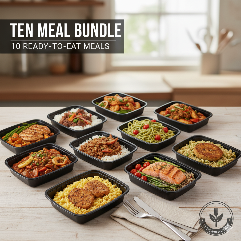 10 Meal Bundle – Our Most Popular Plan