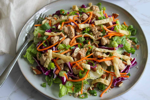 Asian Sesame Salad + Chicken